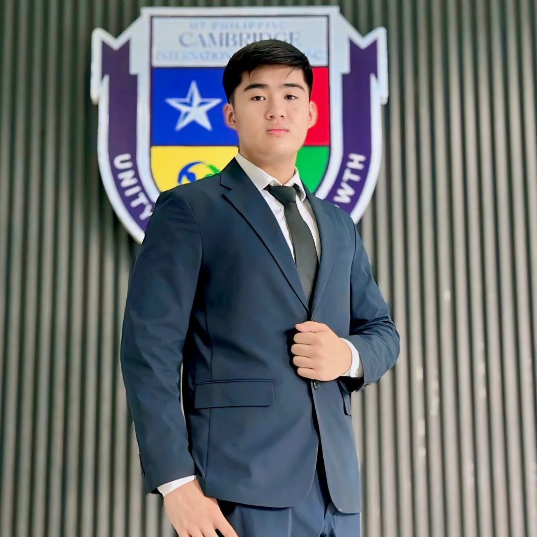 Student testimonial from Philippine Cambridge International School about classroom and school life.