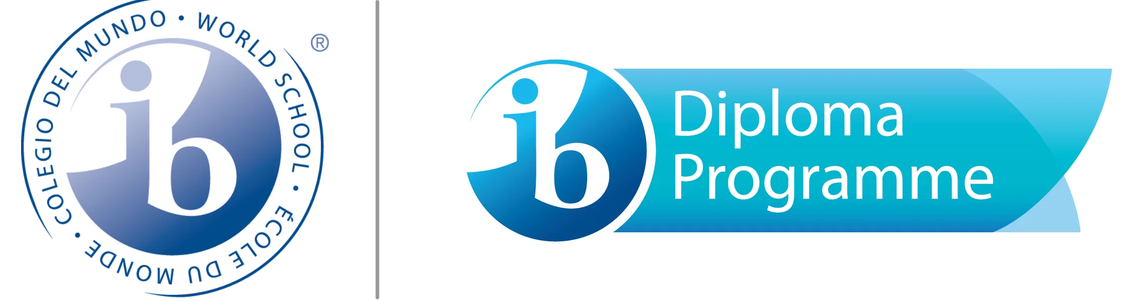 International Baccalaureate Diploma Programme (IB DP) logo showing Philippine Cambridge International School (PCIS) in Cavite, Philippines as the first school in Cavite authorized to offer the IB Diploma Programme, delivering globally recognized senior high school education that prepares students for university and future careers.